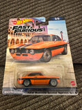 Hot Wheels Premium Fast & Furious Alfa Romeo Giulia Sprint GTA – Real Riders – Metal/Metal