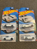 Hot Wheels Porsche Collection Set – 911 Cabriolet, Taycan Turbo S & Carrera RS 2.7 (4 Cars)
