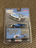 MINI GT Porsche 911 Turbo S IMSA Daytona Safety Car – #735 MiJo Exclusive 1/64 (Factory Sealed)