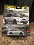 Hot Wheels Premium Subaru Forester STI – Fast Wagons | Metal/Metal | Real Riders | 1:64