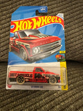 Hot Wheels ’67 Chevy C10 – HW Art Cars – Keep Driving – Red Pickup
