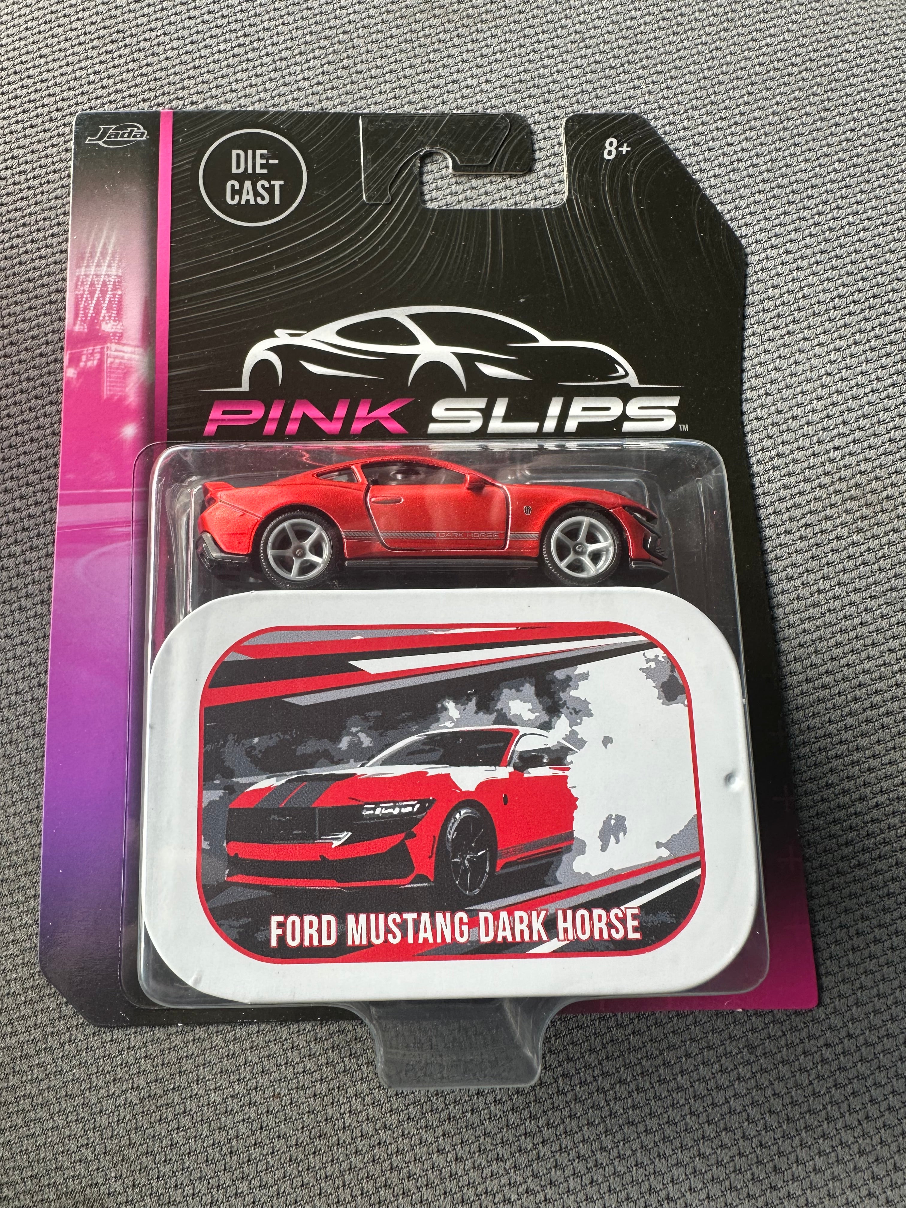 Jada Pink Slips Ford Mustang Dark Horse – Modern Muscle Diecast – Sealed