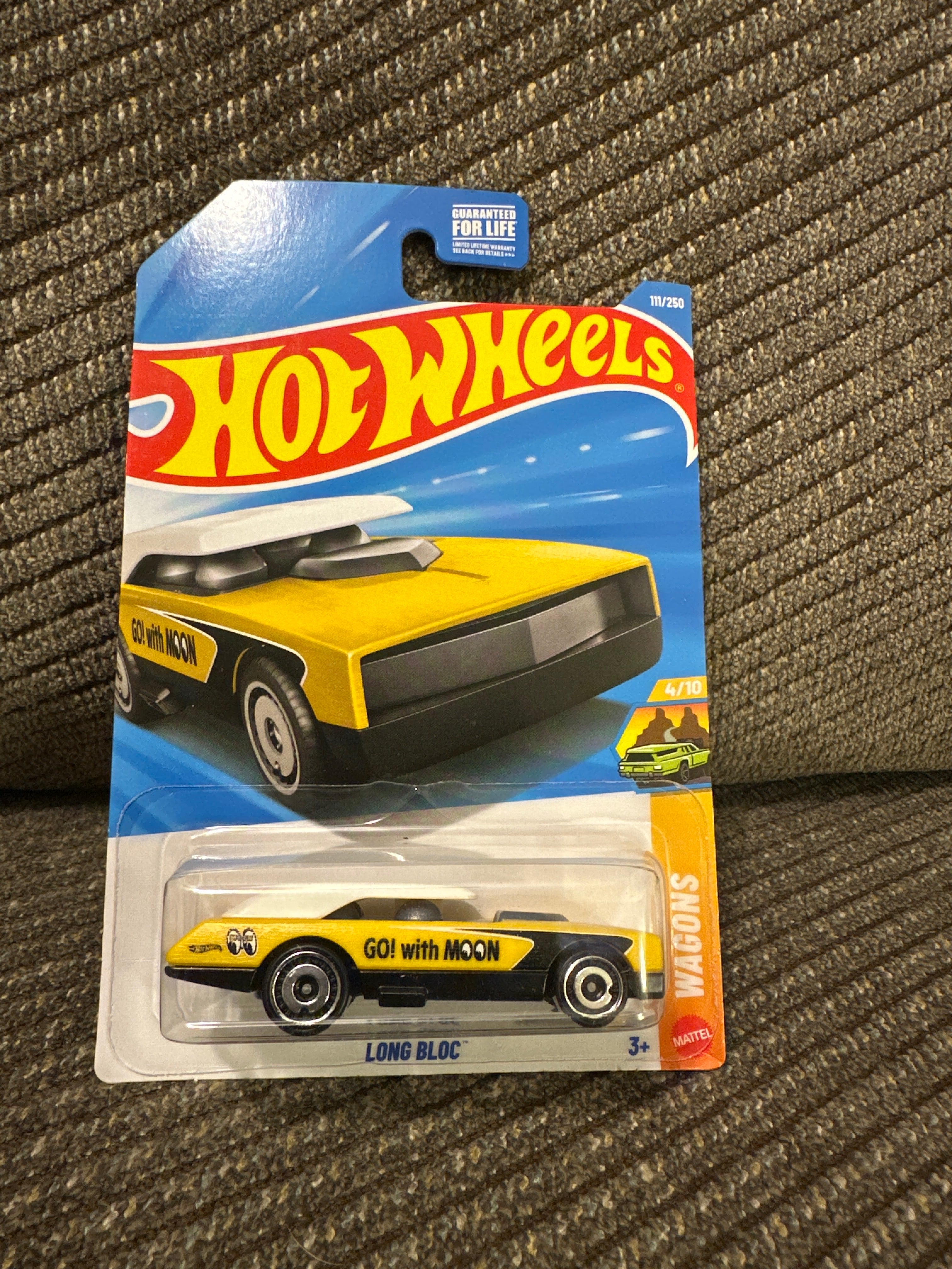 Hot Wheels Long Bloc – Wagons 4/10 – 111/250 – Yellow/Black