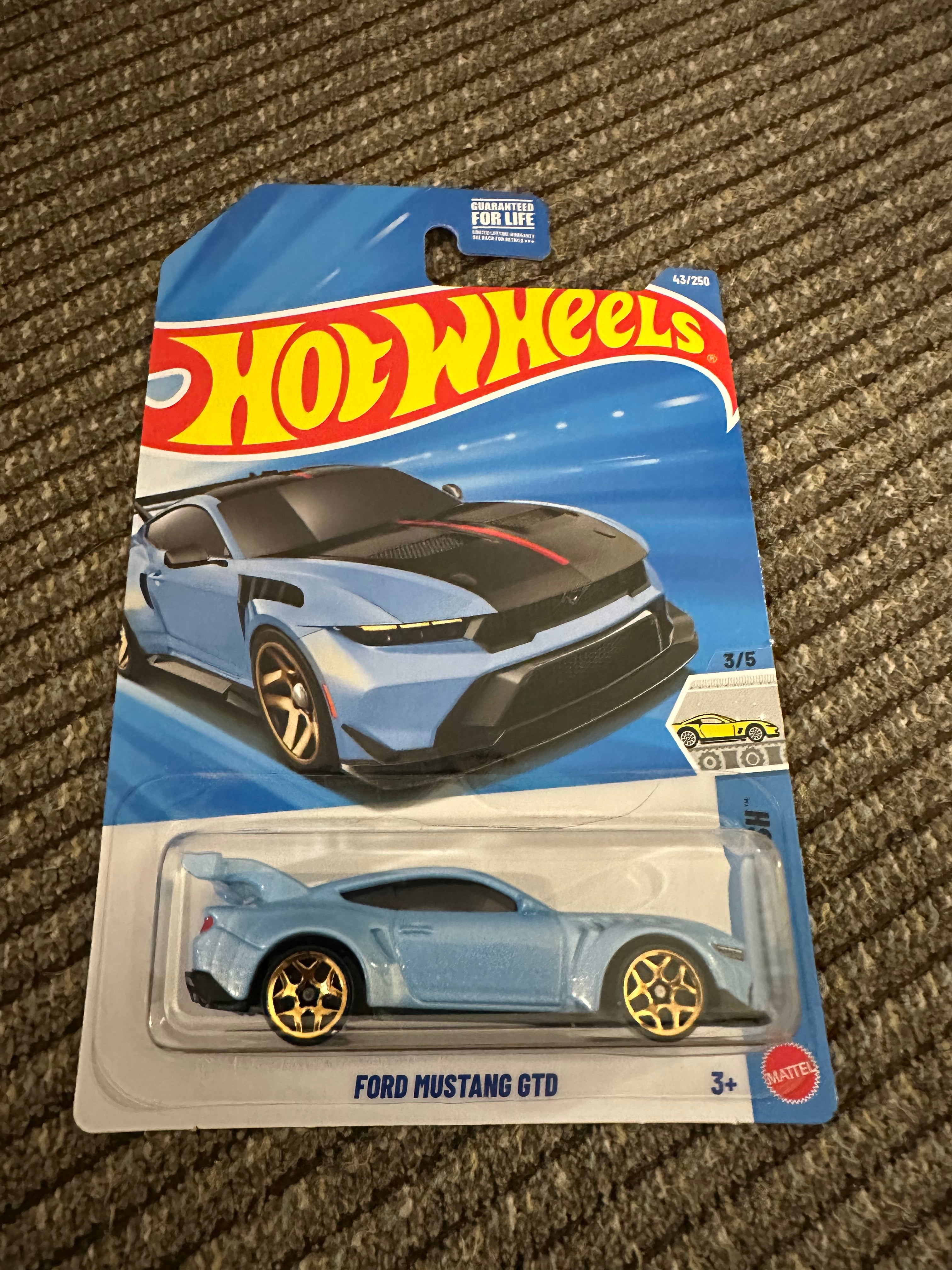🐎💨 Hot Wheels Ford Mustang GTD – Modern Track Monster