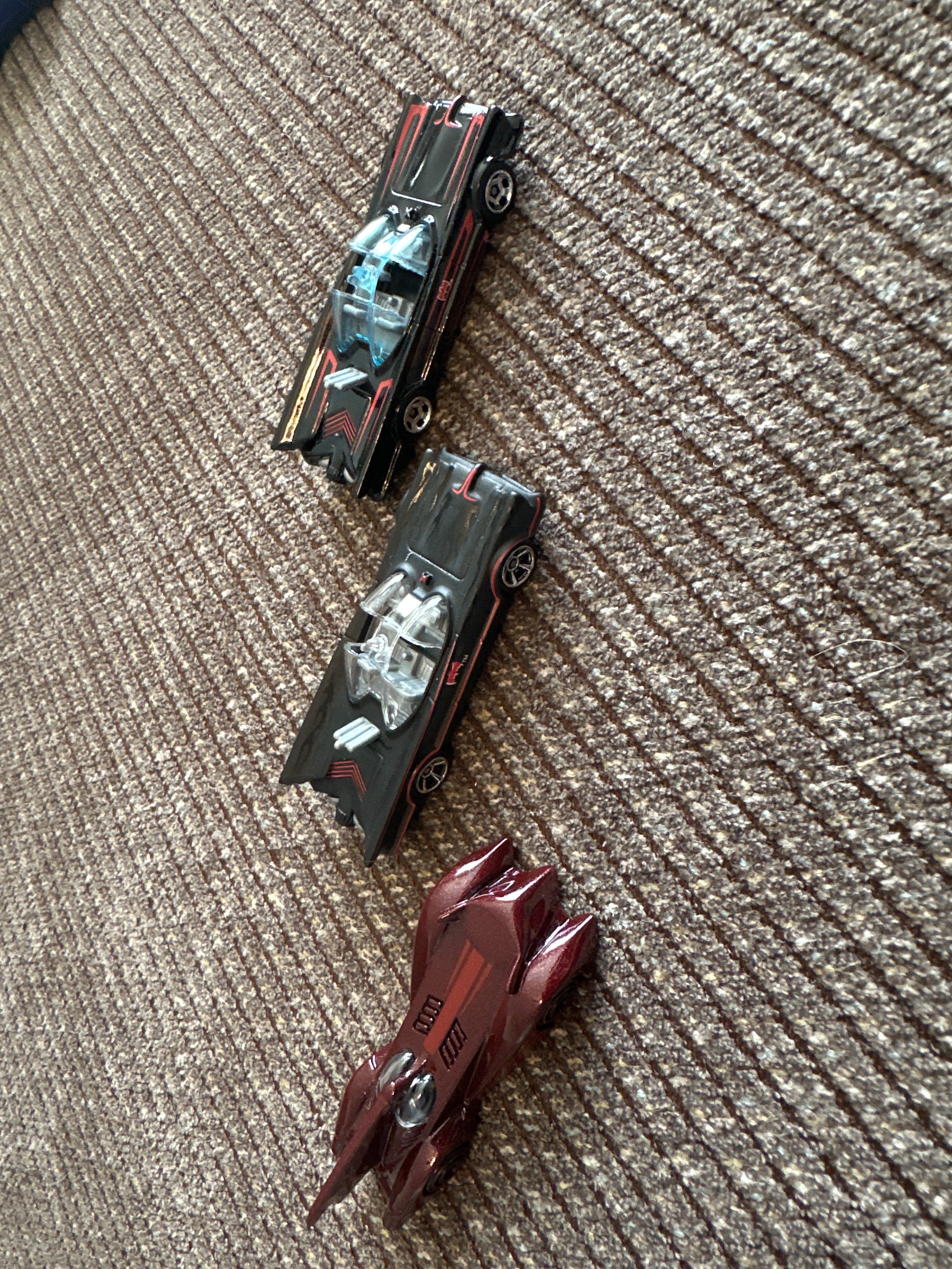 Hot Wheels DC Batmobile Bundle (3 Cars) – Loose Diecast