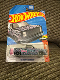 Hot Wheels ’83 Chevy Silverado – Black Widow Livery – Custom Style Pickup
