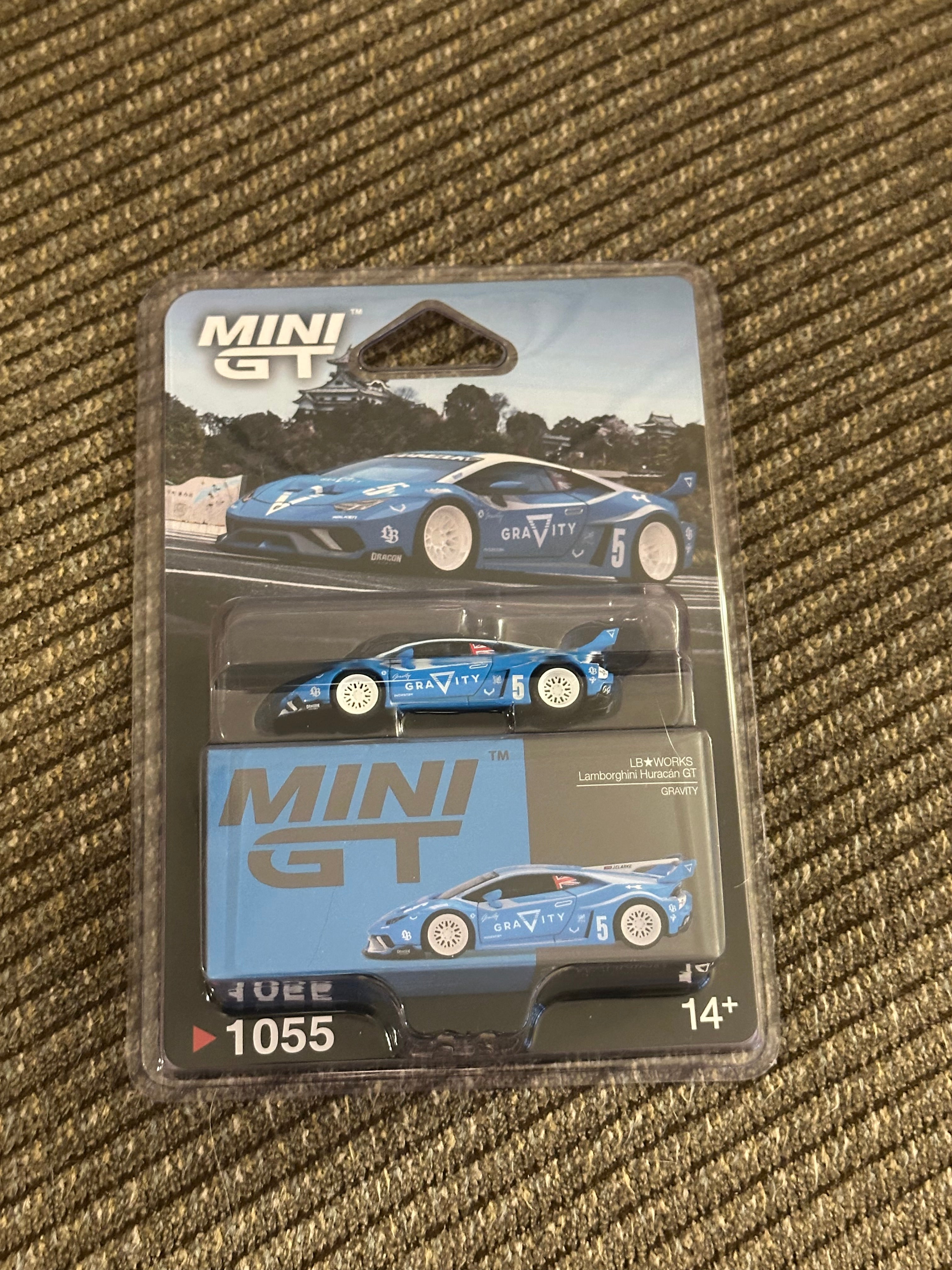 MINI GT LB★WORKS Lamborghini Huracán GT “GRAVITY” – #1055 1/64 Diecast (Factory Sealed)