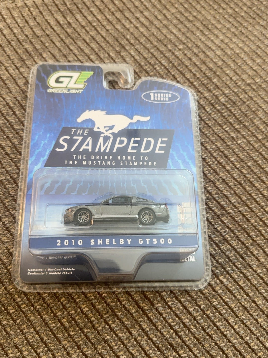 GreenLight The Stampede 2010 Shelby GT500 Series 1 in package