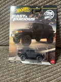 Original photo of black Toyota FJ Cruiser Fast and Furious 25 Years Hot Wheels Premium 5/5