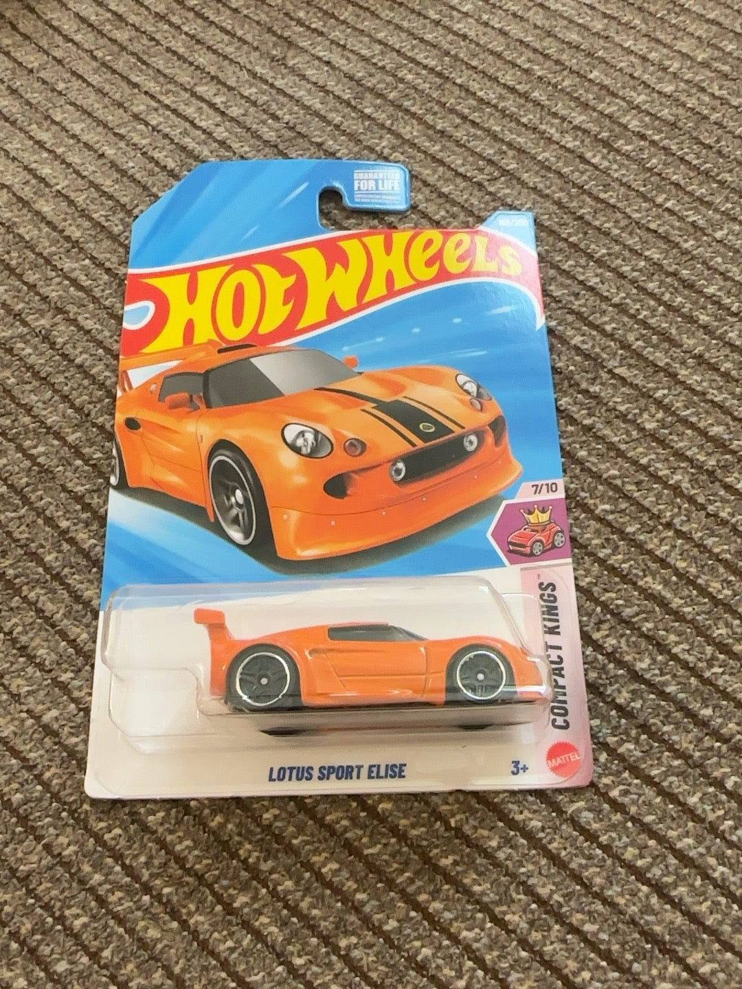Hot Wheels orange Lotus Sport Elise Compact Kings original package