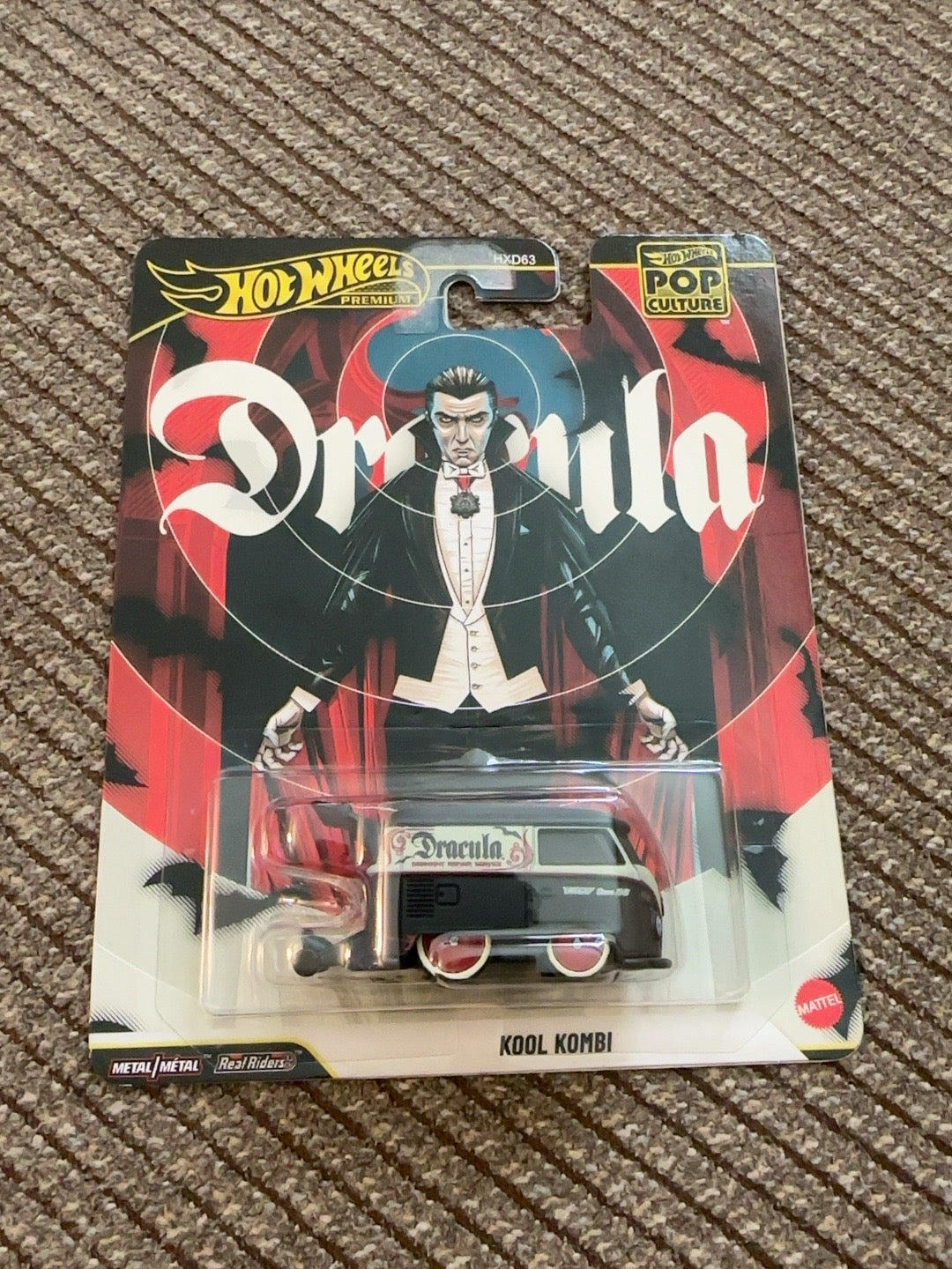 Dracula Hot Wheels Premium Kool Kombi HXD63 original card