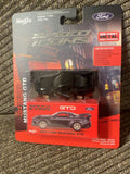 Actual photograph of Maisto Speed Icons 2025 Mustang GTD black in original package