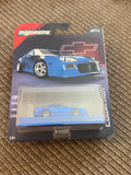 Majorette Chevrolet Collection blue Camaro package with display case