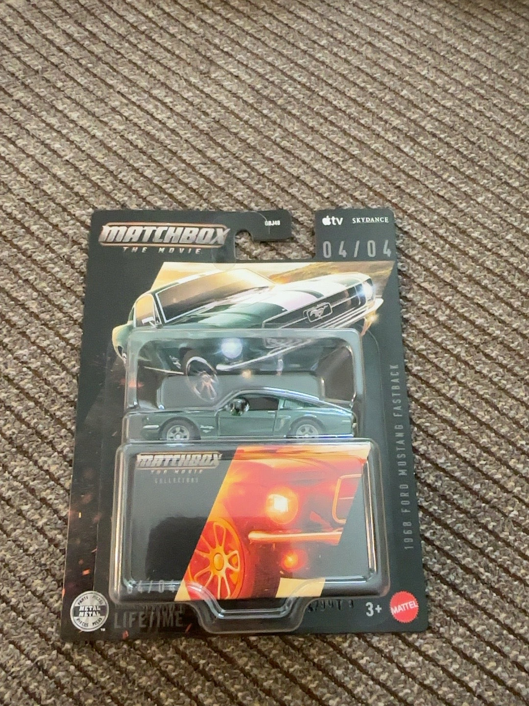 Matchbox The Movie Collectors 1968 Ford Mustang Fastback 04/04 in package